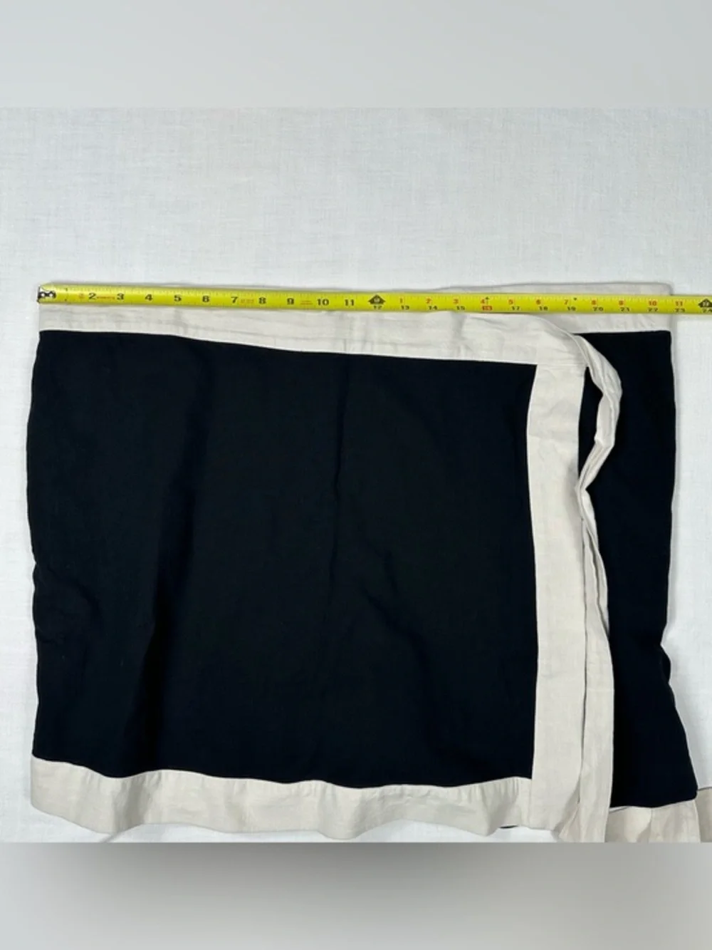 Pull On Faux Wrap Shorts Skort 2X Side Tie Vacation Resortwear Beachy Coastal